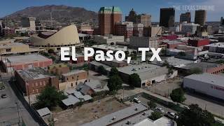 Downtown El Paso quotDuranguitoquot drone tour [upl. by Ahtnicaj835]