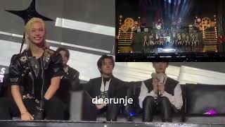 Gda 2024 in Jakarta  Straykidsenhypen reaction to Le sserafim amp yb Fire in the belly Unforgiven [upl. by Lachance]