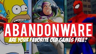 Abandonware Why Your Favorite Old PC Games May Now Be Free [upl. by Enyrhtac]