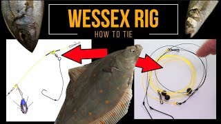 Sea Fishing Rig Guide  WESSEX RIG A two minute rig that works [upl. by Bernhard]