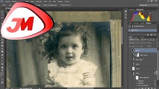 ● Restaurar Foto con Photoshop  Tutorial Fácil  Parte 12 ● [upl. by Carey367]