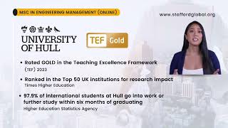 MSc in Engineering Management Online  University of Hull [upl. by Coray]