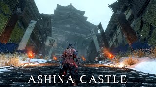 Sekiro  Long Journey  Exploring Ashina Castle [upl. by Kippie]