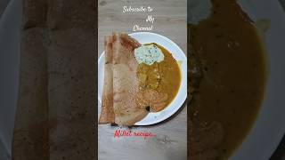 Millet Dosa Recipe  Navadhanya Dosai Recipe abiskitchenthenitoqatar tamilsivaramanspeechhealth [upl. by Anawot]