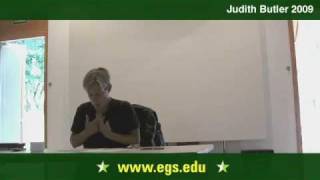 Judith Butler Ethics and Politics After the Subject 2009 38 [upl. by Nivat611]