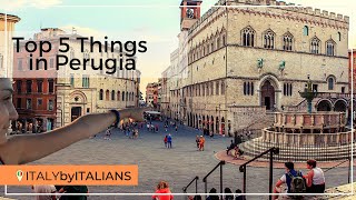 PERUGIA Italy  Top 5 things to see  extra tips [upl. by Phillida]