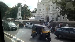 Thiruvananthapuram City Ride in an AC Volvo LF Bus [upl. by Eelrac]