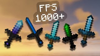 Top 10 Best PvP Texture Packs for Minecraft FPS BOOST  JavaMCPE [upl. by Rekcut]