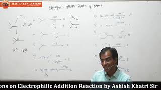 Questions on Electrophilic Addition Reaction by Ashish Khatri Sir [upl. by Adniram]