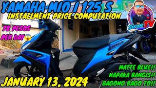 YAMAHA MIO I 125  2024 PRICE UPDATE [upl. by Seuqram957]