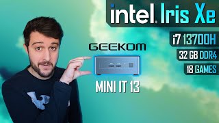 Gaming on Intel Xe Graphics in 2024  ft Geekom Mini IT13 [upl. by Riem]