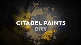 How to Paint Citadel Dry Paints [upl. by Frentz]