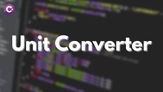 C Beginner tutorial Code a Temperature Unit Converter [upl. by Vas]
