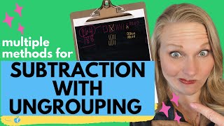 Subtraction with Ungrouping for Elementary Students [upl. by Bagley371]