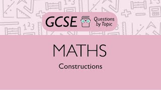 Constructions Higher  Q2  Maths GCSE  PMT Education [upl. by Haidabo]