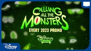 Disney Channel  Every Calling All The Monsters Promo Halloween 2023 [upl. by Chucho]