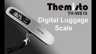 How to Set Value in luggage scale  Themisto  Perfect for travelers [upl. by Novaj]