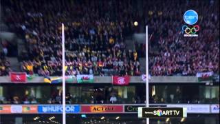 Wallabies vs Lions 2nd Test 2013 Part 4 [upl. by Drusy]