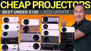 Should you buy a cheap projector in 2023 I tested every 1080p projector on Amazon under 100 [upl. by Elades]