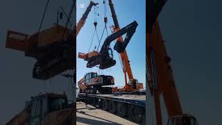 unloading activator 2 mobile crane [upl. by Giah]