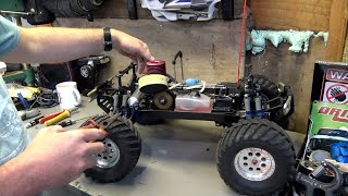 Thundertiger MTA4 Nitro RC Car Gets Exhaust and a Better Receiver [upl. by Alakim280]