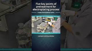 Five key points of pretreatment for electroplating process！ [upl. by Sayer]