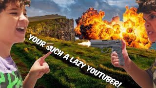 When you call your friend a lazy YouTuber [upl. by Tloc]