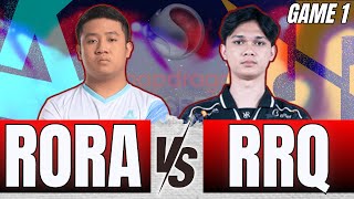 RORA vs RRQ  GAME 1  SNAPDRAGON PRO SERIES [upl. by Jecho]