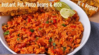 Instant Pot Pinto Beans amp Rice [upl. by Weidner544]