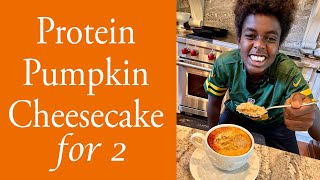 Protein Pumpkin Cheesecake for 2 [upl. by Godfrey828]