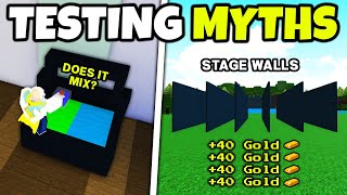 TESTING HIDDEN MYTHS  Build a boat for Treasure ROBLOX [upl. by Strep]