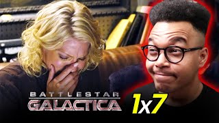 Battlestar Galactica Season 1 Episode 7 quotSix Degrees of Separationquot REACTION [upl. by Lifton]