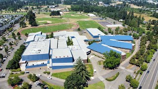 Oregon City High School Campus Drone Tour 2024 [upl. by Det]