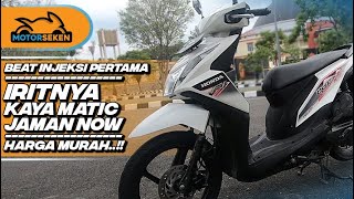 Honda BeAT Injeksi Pertama 2012  2014 Harga Murah Irit Bensin l Motorseken [upl. by Vastha]