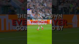 The worst own goal scored by every player  part 1 [upl. by Mojgan74]