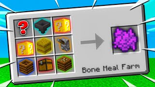 EASY Bone Meal Farm in Minecraft 121 [upl. by Collis]