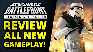 Star Wars Battlefront Classic Collection Review Single Player ALL NEW GAMEPLAY [upl. by Elazaro178]