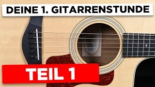 Gitarre lernen 4 Akkorde greifen amp wechseln lernen  1 einfaches Lied amp weitere Tipps [upl. by Hsatan]