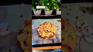 Mini pizza🤤full cheese pizza🤯😱 shoetsvideoviralvideoviralshortspizzabread pizza recipeMini [upl. by Gitt]