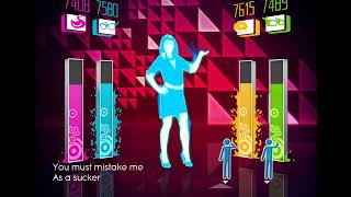 Womanizer  The Gym AllStars JUST DANCE 1 FOUR PLAYERS [upl. by Llertnor709]