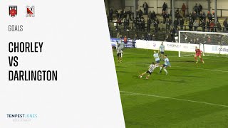 Goals Chorley v Darlington [upl. by Akirdnas]