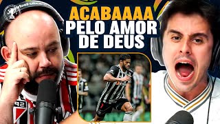 Matheus DESESPERADO e IMPLORANDO pro jogo ACABAR AtléticoMG 0 x 0 São Paulo [upl. by Anilyx481]