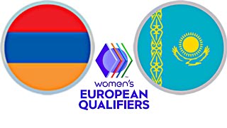 Armenia 21 Kazakhstan  UEFA Womens European Qualifiers [upl. by Anes]