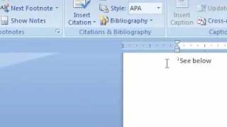 How to show notes in Word [upl. by Ahsikrats]