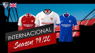 New kits for the season 1920  Sevilla FC [upl. by Oir]