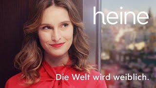 Die Welt wird weiblich  heine Kampagne 2018 [upl. by Brittne]