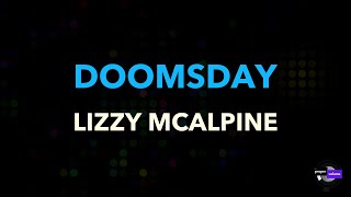 Lizzy McAlpine  doomsday  Karaoke Version [upl. by Resa]