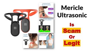 Mericle ultrasonic scam explained  Mericle ultrasonic portable lymphatic Reviews [upl. by Saum]