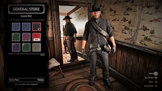 RDR2  SIMPLE BLACK OUTFIT 1 MIN [upl. by Ola880]