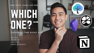 NOTION vs ROAM vs OBSIDIAN vs REMNOTE How to choose the BEST FIT note taking app for you [upl. by Werby]